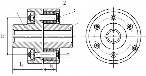 Hình 10 45 N ối trục chốt đ àn hồi lắp trên trục trụ Các dạng hỏng có 1
