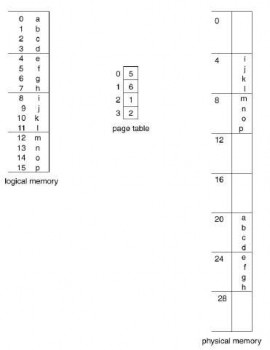 Hình 3 14 Trang cho bộ nhớ 32 bytes các trang có kích thước 4 bytes Một khía cạnh 6