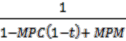 Nếu t 0 25 MPC 0 8 và MPM 0 3 thì số nhân là m 1 6 Như vậy số nhân có 7