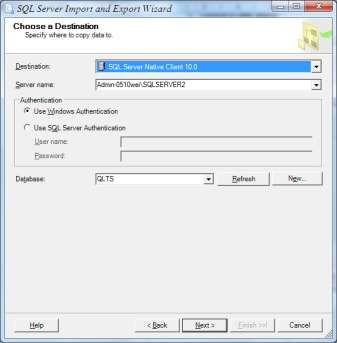 Hình 3 59 Chọn dữ liệu đích Bước 4 Chọn hình thức Import Chọn Next Hình 9