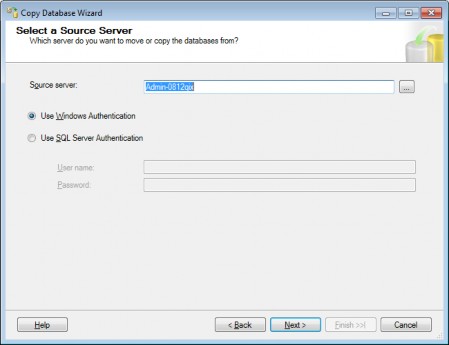 Hình 6 29 Khai báo cơ sở dữ liệu nguồn Bước 4 Khai báo cơ sở dữ liệu đích 18