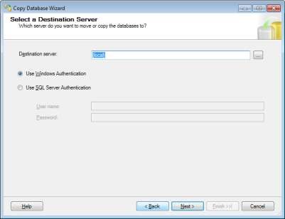 Hình 6 30 Khai báo cơ sở dữ liệu đích Bước 5 Chọn phương thức sao chép SQL 19
