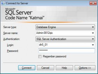 Hình 7 4 Đăng nhập bằng tài khoản SQL Server 7 2 Các nhóm quyền trên SQL Server 11