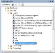 Hình 7 11 Danh sách login trong hệ thống Trong trường hợp không nhớ tên tài 5