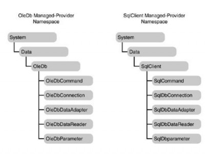 Hình 8 3 Các lớp OleDb và SqlClient Các đối tượng thường được sử dụng để 11