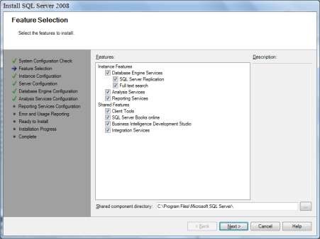 Hình 1 12 Các tính năng cài đặt Bước 6 Trên cửa sổ tiếp theo ta chỉ rò có 7
