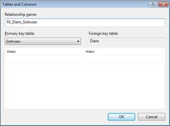 Hình 9 20 Kiểm tra trường kết nối Bước 5 Xác nhận mối kết nối Chọn OK 15
