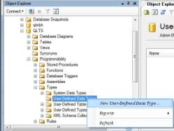 Hình 2 1 Tạo kiểu dữ liệu người dùng Bước 2 Nhập tên kiểu dữ liệu tại 1