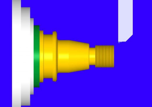 Hình 6 10 Mô phỏng quá trình tiện ren 3 Tổ chức luyện tập kỹ năng 3 1 Yêu 7
