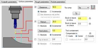 Hình 3 16 Thiết lập thông số gia công Retract Khoảng cách nhấc dao khi thực 27