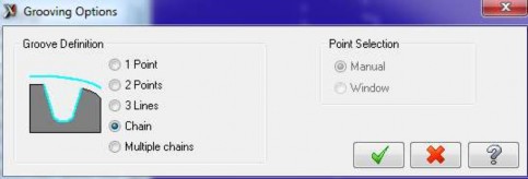 Hình 5 2 1 Hộp thoại chọn kiểu rãnh cắt c Thiết lập thông số công nghệ 2