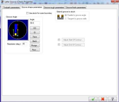 Khoảng cách bắt đầu cắt Làm trơn sườn hoặc không Bề rộng lát cắt Lượng 4