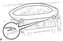 Nhả khớp 9 vấu và tháo kính đồng hồ táp lô Lắp cụm đồng hồ táp lô 3