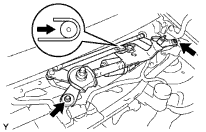 Lắp cụm thanh dẫn động gạt nước kính chắn gió Lắp giắc nối Trượt 5