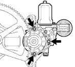 11 Tháo cụm mô tơ nâng hạ CSĐ phía trước Dùng tô vít đầu hoa khế T25 tháo 3 11