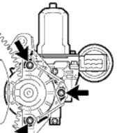 1 Lắp cụm mô tơ nâng hạ CSĐ phía trước Bôi mỡ MP vào các vùng trượt và 14