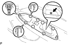 Tháo vít Nhả khớp 7 vấu và 2 kẹp và tháo tấm đỡ trên tựa tay phía 2