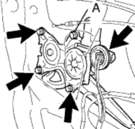 4 6 2 Trình tự kiểm tra 10 Tháo thanh ngăn kính cửa sau Tháo 2 bulông vít và thanh 38