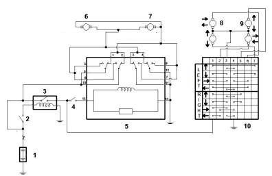 Hình 7 3 Mạch điều khiển gương chiếu hậu có rơ le Ắc quy 2 Khóa điện 3 18