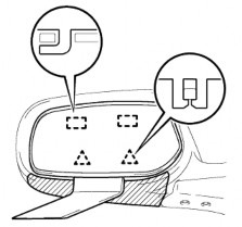 4 1 2 Trình tự kiểm tra 2 Tháo mặt gương Dán băng dính bảo vệ vào mép 22