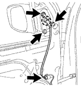 3 Lắp cụm gương chiếu hậu vào thân xe Cài khớp vấu và lắp cụm gương 4
