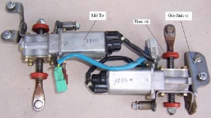 Hình 8 4 Mô tơ điều khiển độ cao của hệ thống nâng hạ ghế Mô tơ điều 9