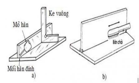 Bài Tập Thực Hành Số 3: Hàn Góc Chữ “T” Có Vát Mép 2 Tấm Thép Các Bon Bằng Phương Pháp Hàn