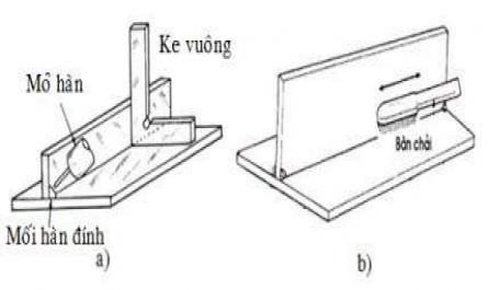 Bài Tập Thực Hành Số 1: Hàn Góc Chữ “T” 2 Tấm Thép Các Bon Bằng Phương Pháp Hàn Gmaw Ở Vị