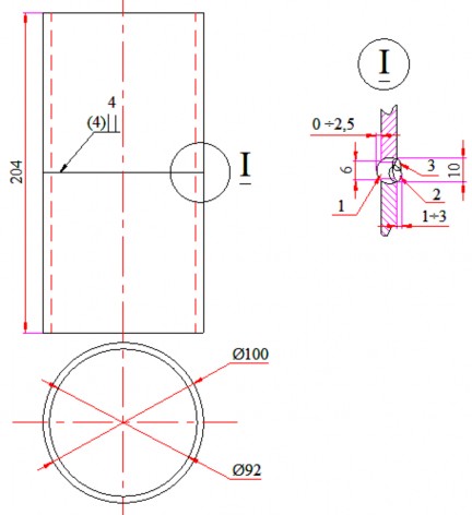 Hình 4 1 Bản vẽ mối hàn 2 Chuẩn bị trang thiết bị và dụng cụ Chuẩn bị 2