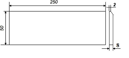 Hình 2 5 Kích thước phôi hàn 4 Xác định chọn các thông số hàn Chỉnh dòng 15