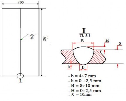 Hình 2 9 Bản vẽ mối hàn 2 Chuẩn bị trang thiết bị và dụng cụ Chuẩn bị 15