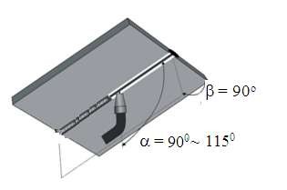 Hình 3 10 Góc độ mỏ hàn Hàn nối Trong trường hợp đang hàn phải dừng sau 5