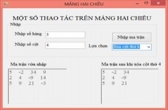 Hình 1 69 Kết quả chạy chương trình Bài 2 Viết chương trình thực hiện các 3