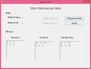 Hình 1 71 Kết quả chạy chương trình Bài 3 Viết một chương trình thực hiện 1