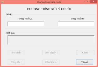 Hình 1 79 Chương trình xử lý chuỗi Yêu cầu Nhãn chương trình xử lý chuỗi 2