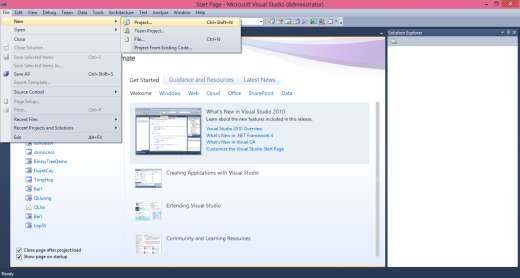 Hình 1 6 Cửa sổ tạo mới một Project Trên màn hình xuất hiện cửa sổ New 2