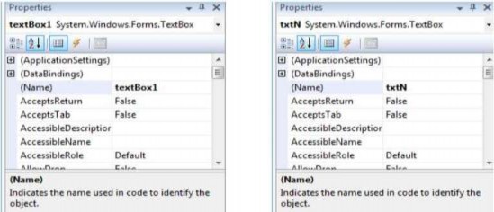 Hình 1 12 Thay đổi thuộc tính Textbox Tương tự thêm vào form một label có thuộc 1