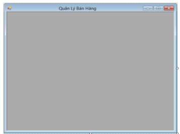Hình 3 20 Form frmMain Công việc 6 Thiết kế menu trên form 1 Phân tích yêu cầu 6