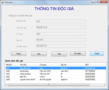 Hình 3 29 Công việc 2 Thiết kế form Thông tin Sách theo yêu cầu 1 Phân tích yêu 1
