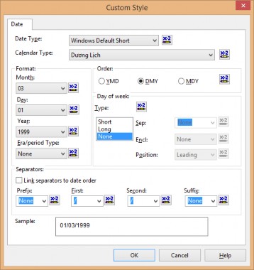 Hình 97 Cửa sổ Custom Style Và chọn kiểu hiển thị mong muốn rồi nhấn nút OK 2