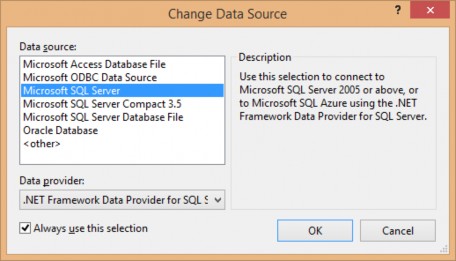 Hình 9 Cửa sổ Change Data Source Hình 10 Cửa sổ Add Connection Sau khi nhập các 6