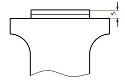 Khoảng cách 5mm phải đảm bảo Phôi kẹp đủ chặt đường dấu nằm ngang 8