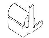 Hình 7 10 Vạch dấu vị trí lỗ tâm trên khối V Để gia công chính xác các lỗ 8