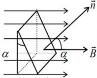 Hình 3 6 Từ thông gửi qua diện tích phẳng    B  S  B  S cos 6