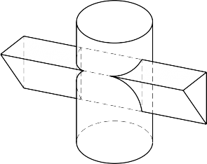 m n p Hình 4 11 Giao của đa diện với mặt cong Trên hình 4 11 các mặt m n n p 5