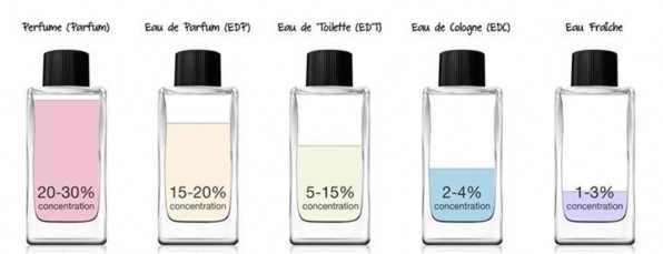 Hình 1 3 tỉ lệ tinh dầu trong nước hoa Perfume Extrait hay Extrait de parfum với 1