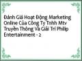 Đánh Giá Hoạt Động Marketing Online Của Công Ty Tnhh Mtv Truyền Thông Và Giải Trí Philip Entertainment - 2