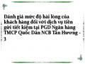 Đánh giá mức độ hài lòng của khách hàng đối với dịch vụ tiền gửi tiết kiệm tại PGD Ngân hàng TMCP Quốc Dân NCB Tân Hương - 3