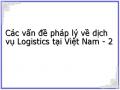 Các vấn đề pháp lý về dịch vụ Logistics tại Việt Nam - 2