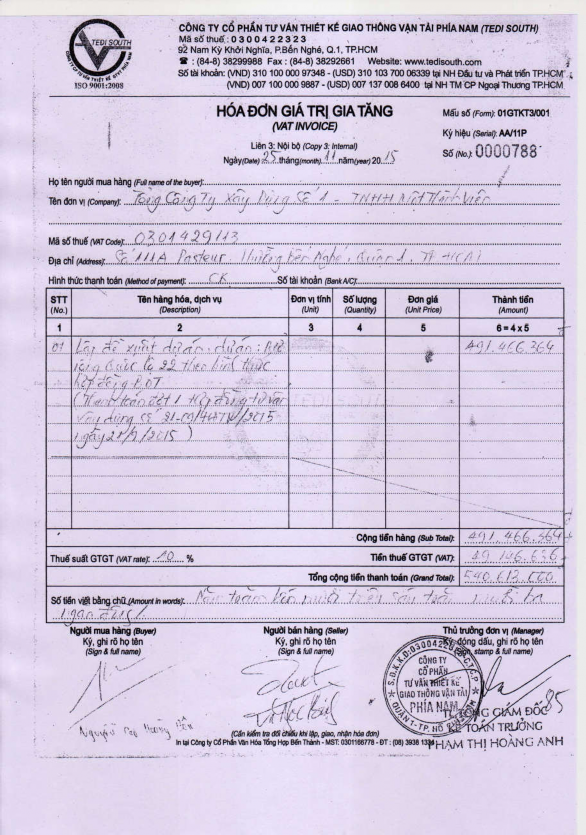 Hợp đồng số 21 09 HĐTV 2015 Hợp đồng số 1662 2013 HĐKT 4